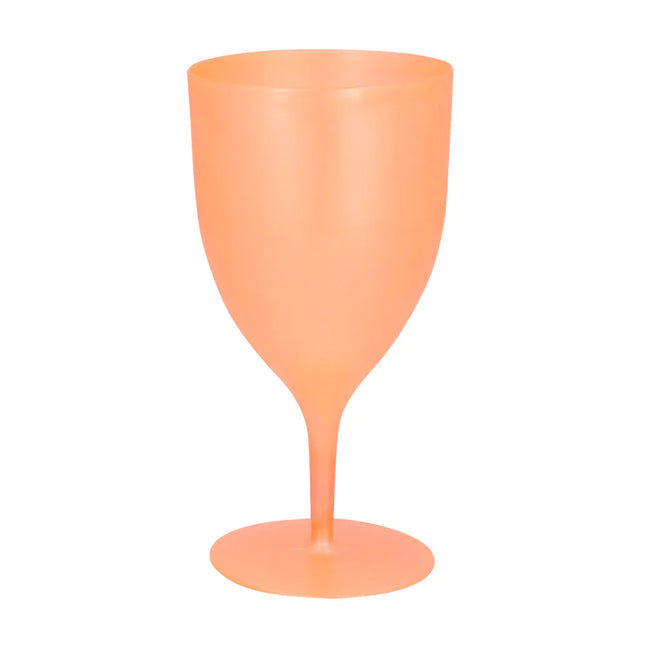 Copa de vino naranja 350ml