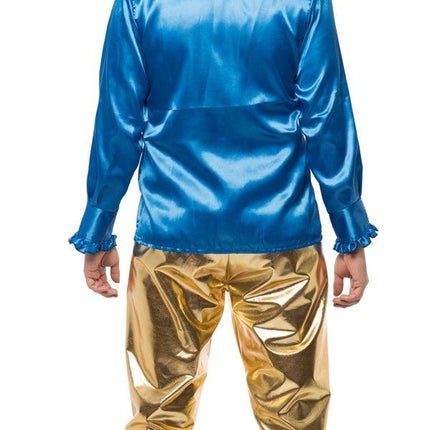 Pantalones Disco Oro