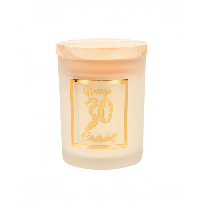 Vela Perfumada 30 Años Blanca