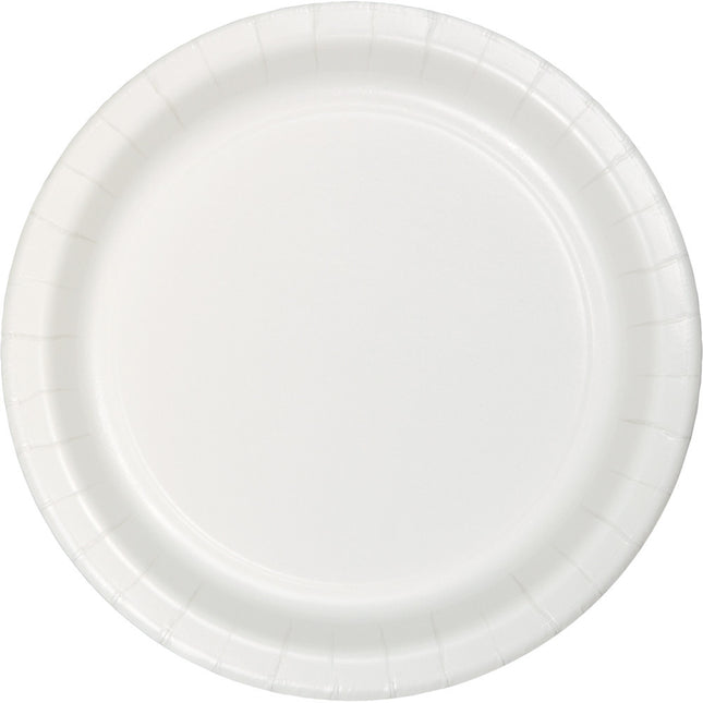 Platos Blancos 23cm 24uds