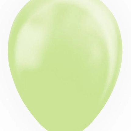 Globos Verdes Macaron Pastel 30cm 100pcs