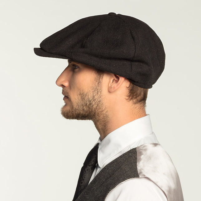 Gorra Negra Peaky Blinders Birmingham