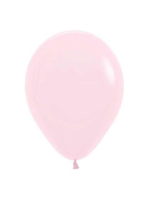 Globos Rosa Mate Pastel 23cm 50pcs