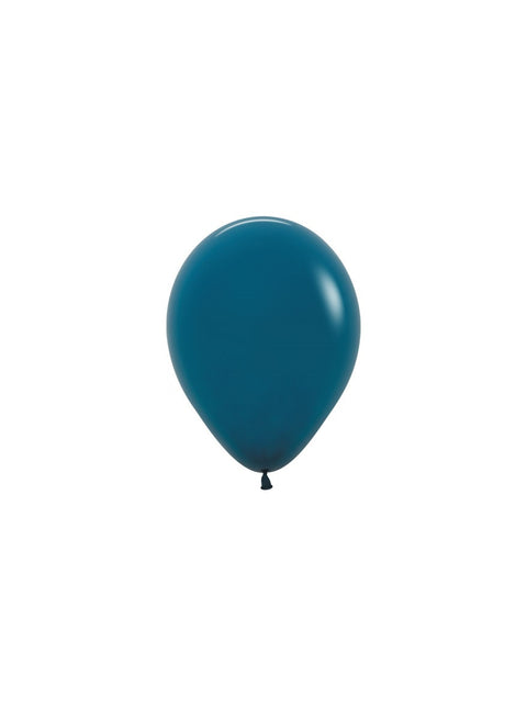 Globos Deep Teal 12cm 50pcs