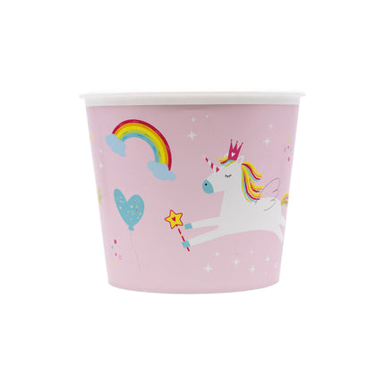 Bol para palomitas Unicornio Reutilizable 2,2L