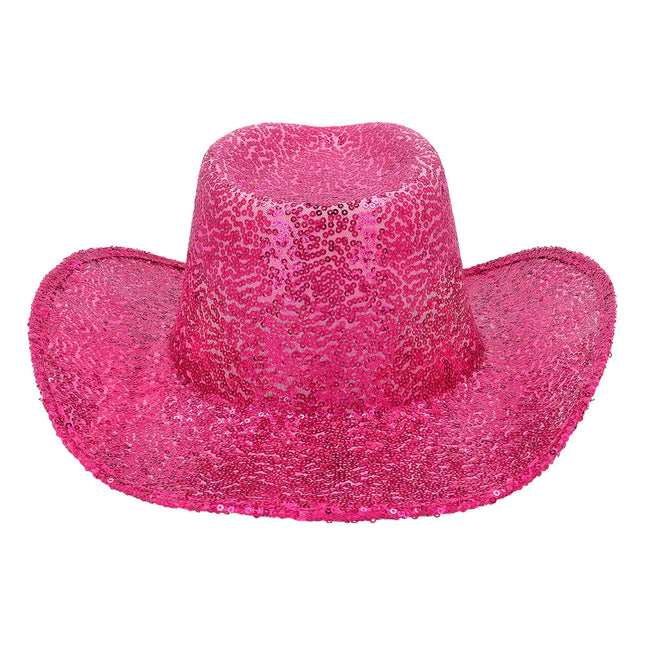 Sombrero de vaquera rosa