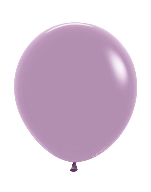 Globos Pastel Atardecer Lavanda 45cm 25pcs