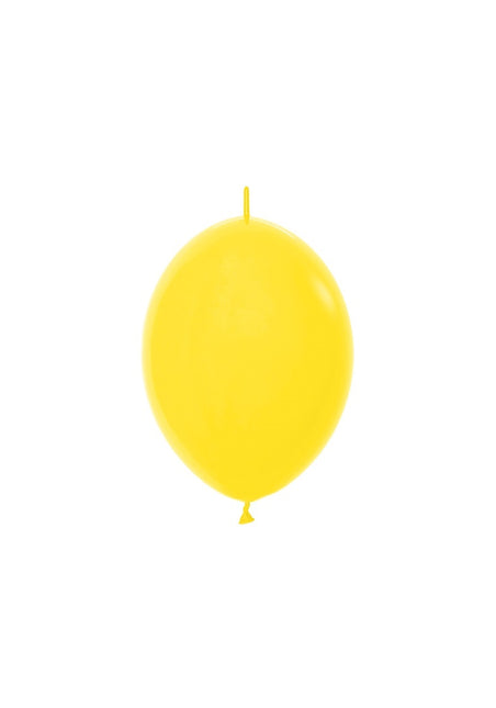 Globos Amarillo 15cm 50uds