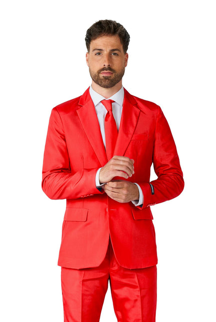 Traje Rojo Hombres Suitmeister