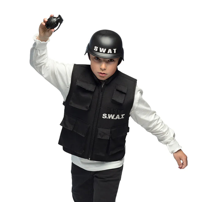 Juego de accesorios Swat Niño 4 piezas