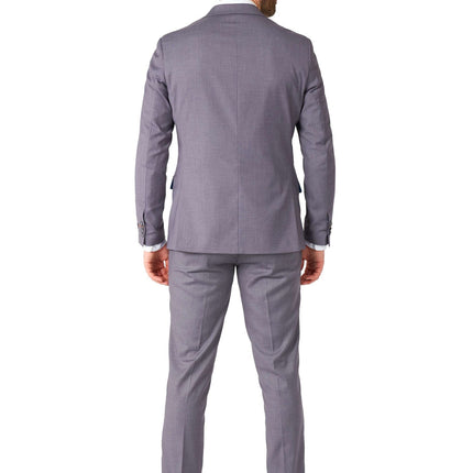 Traje Gris Oscuro Hombre OppoSuits