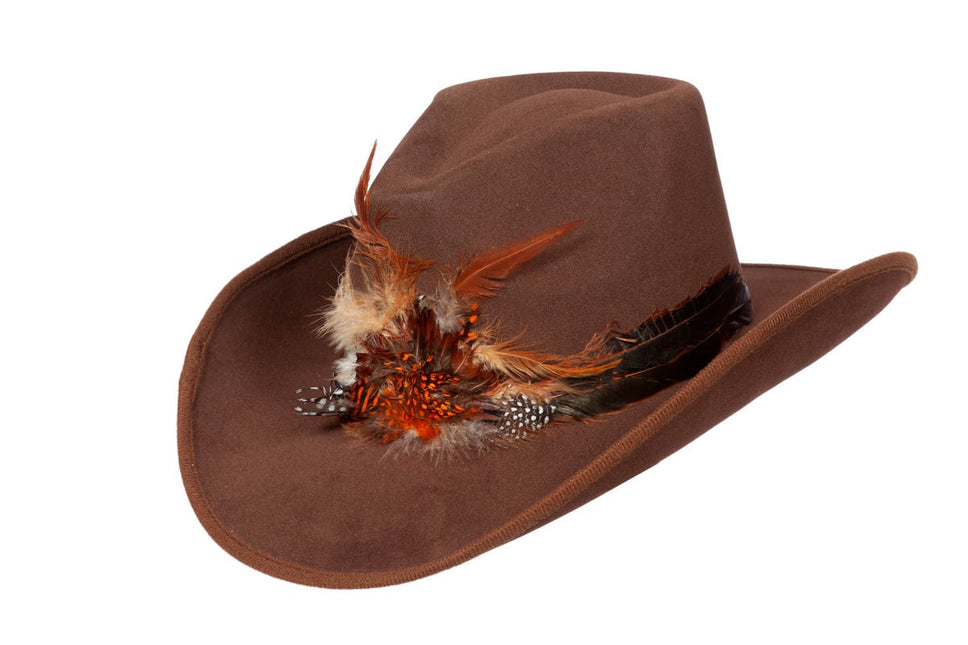 Plumas de sombrero vaquero