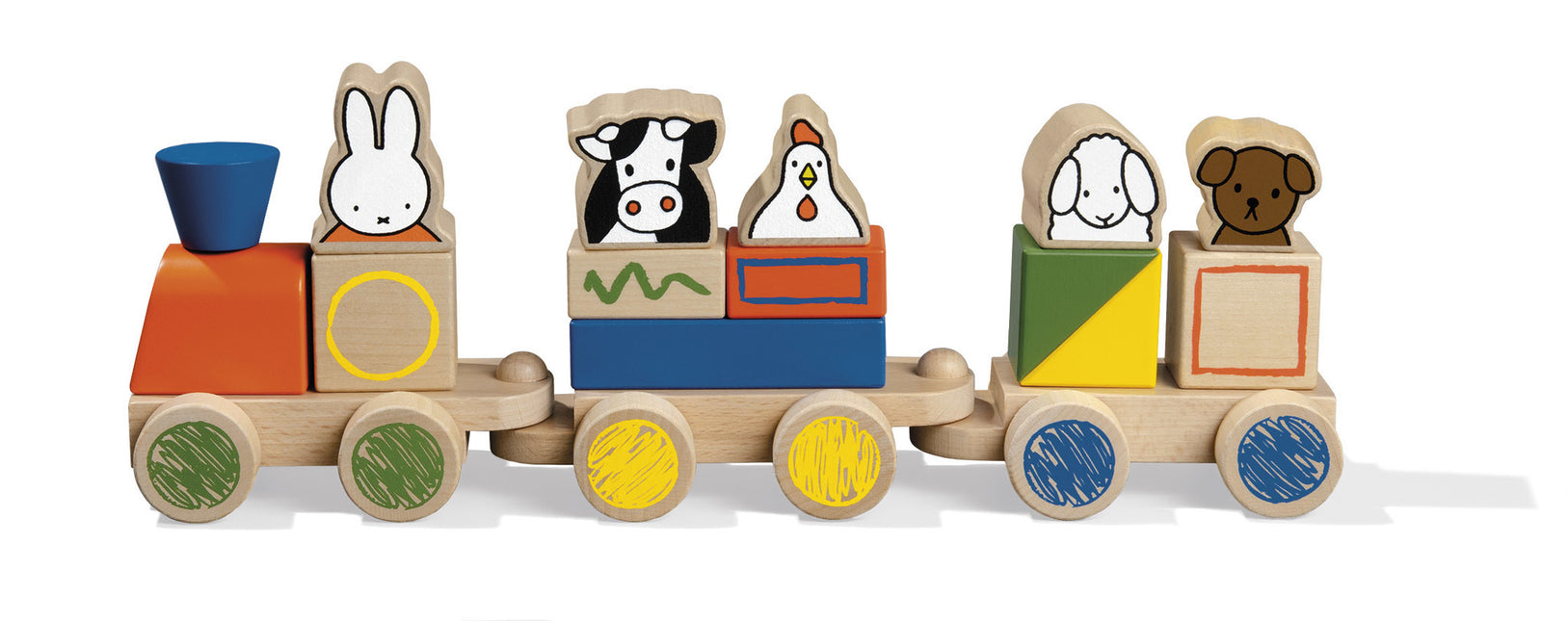 Tren de bloques Miffy