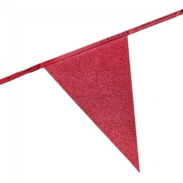 Rojo Flagline Glitter 6m