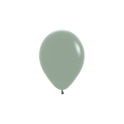 Globos Pastel Atardecer Laurel Verde 12cm 50pcs