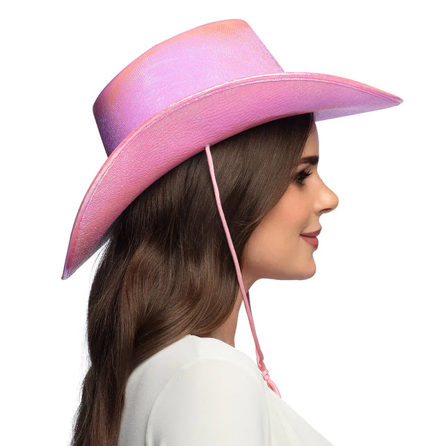 Sombrero Vaquero Perla Rosa