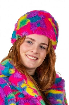 Gorro Peluche Camuflaje Rainboo