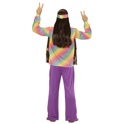 Disfraz Hippie 60S Color Hombre