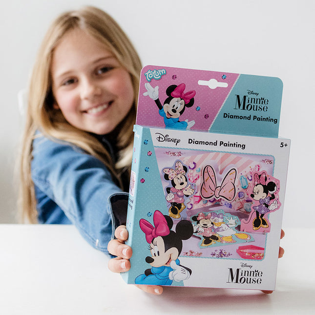 Pintura con diamantes de Minnie Mouse