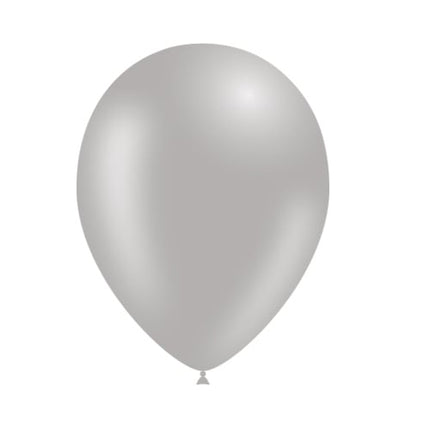 Globos Grises 25cm 50uds