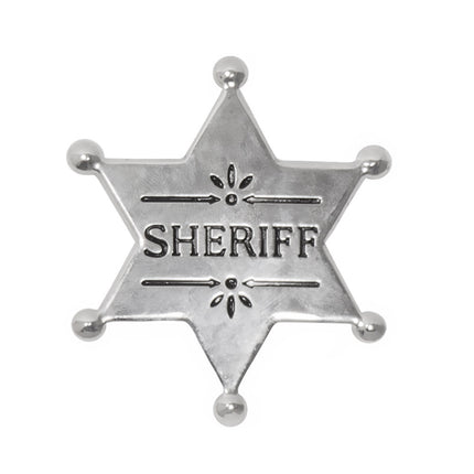 Insignia y cadena de sheriff