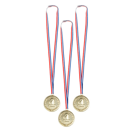 3 Medallas 1 7.5 cm