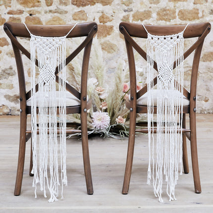 Silla Decoración Macrame 65cm 2pcs