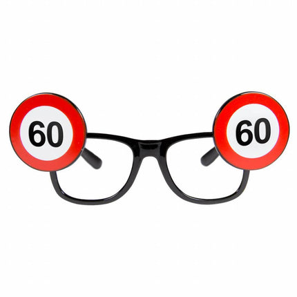 Gafas 60 años Señal de tráfico