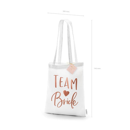 Bolso Equipo Novia Blanco 42cm