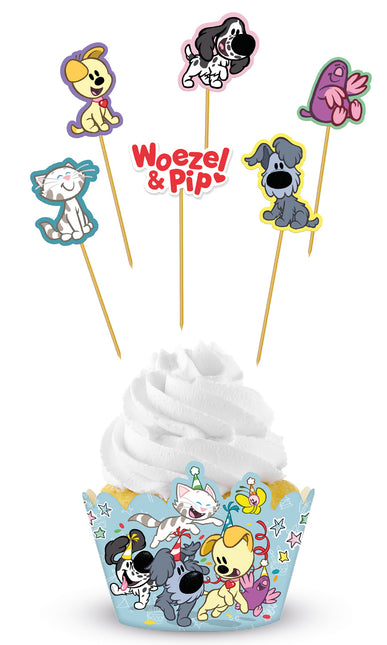 Woezel En Pip Cubrepastel 6pcs