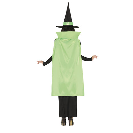 Disfraz de Bruja de Halloween Verde para Mujer