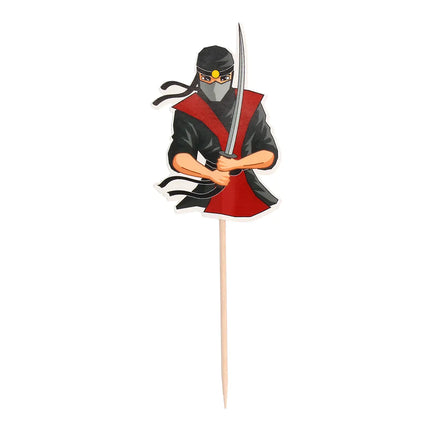 Ninja Cake topper 5 piezas