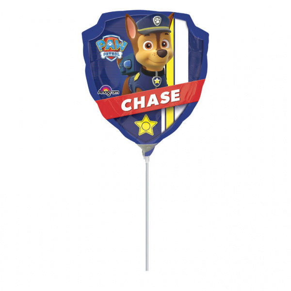 Paw Patrol Globo de aluminio Chase Mini 28cm