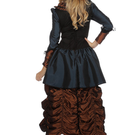 Vestido Steampunk Azul