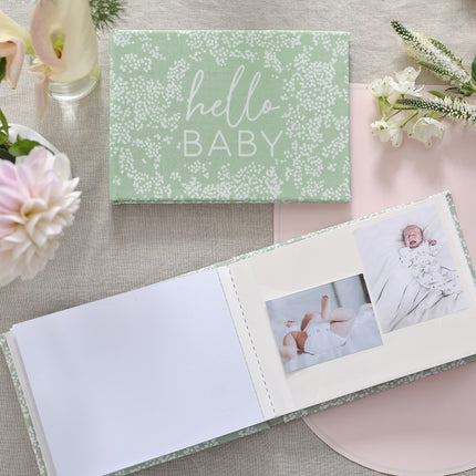 Libro de visitas para baby shower Álbum de fotos Hello Baby