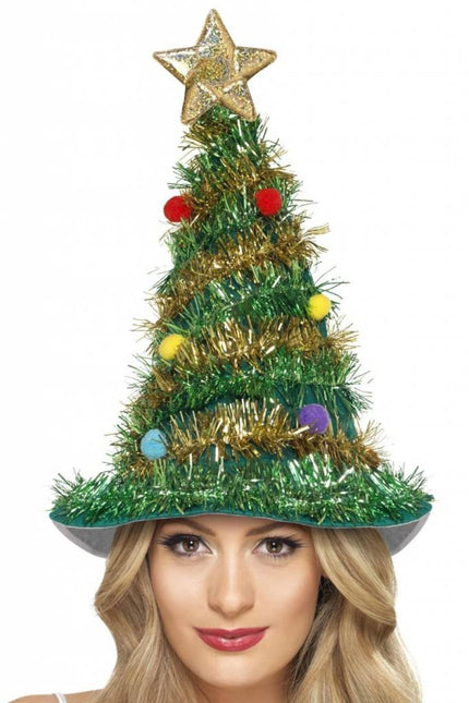 Gorro de Papá Noel Árbol de Navidad Estrella