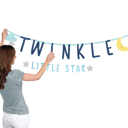 Guirnalda de letras Twinkle Little Star 2 piezas