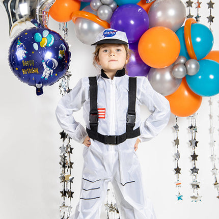 Globo de Helio Feliz Cumpleaños Espacio Vacío 45cm