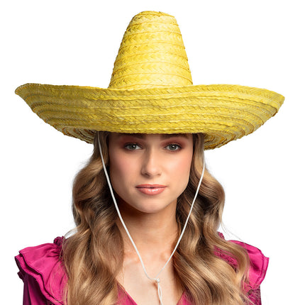 Sombrero Amarillo 49cm