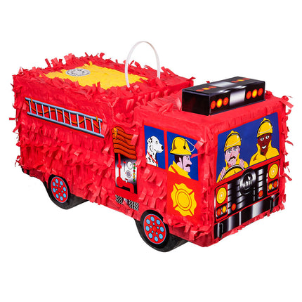 Piñata Coche de Bomberos 43cm