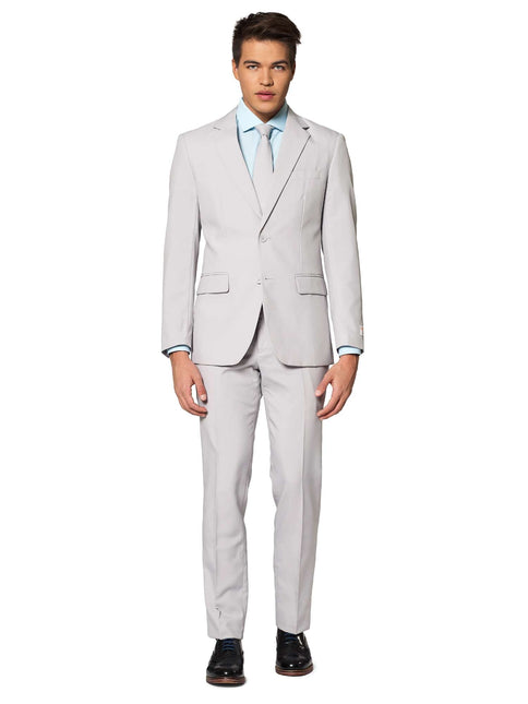 Traje Gris Hombre OppoSuits