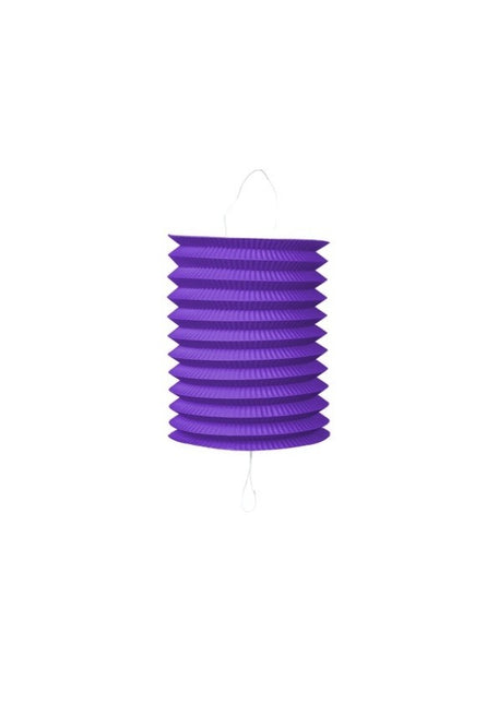 Lampión morado 16cm