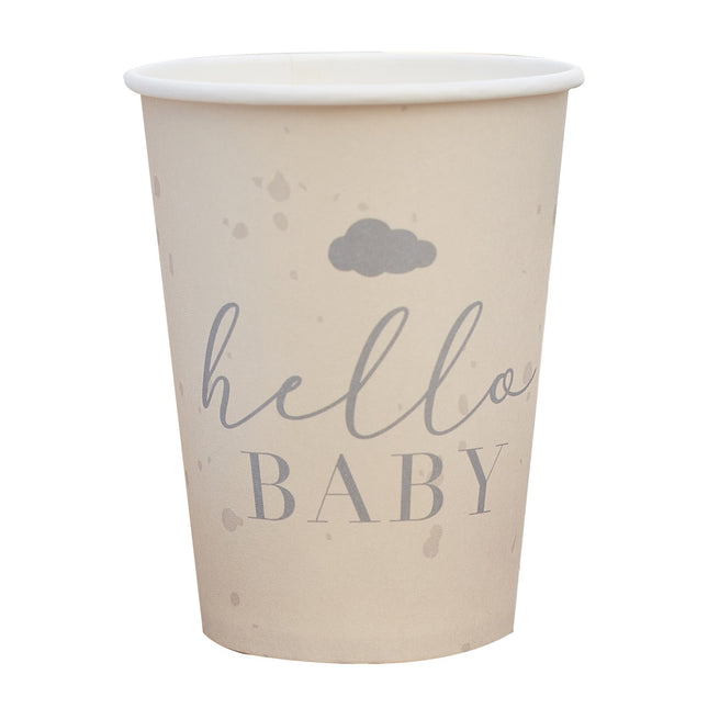 Tazas Hello Baby 266ml 8ud