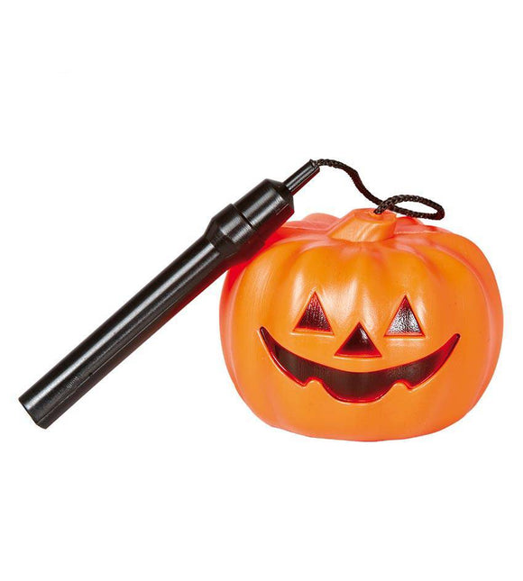 Linterna Calabaza de Halloween con Luz 10cm