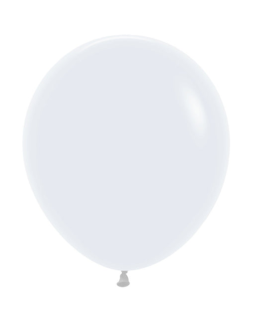 Globos Blanco 45cm 25pcs