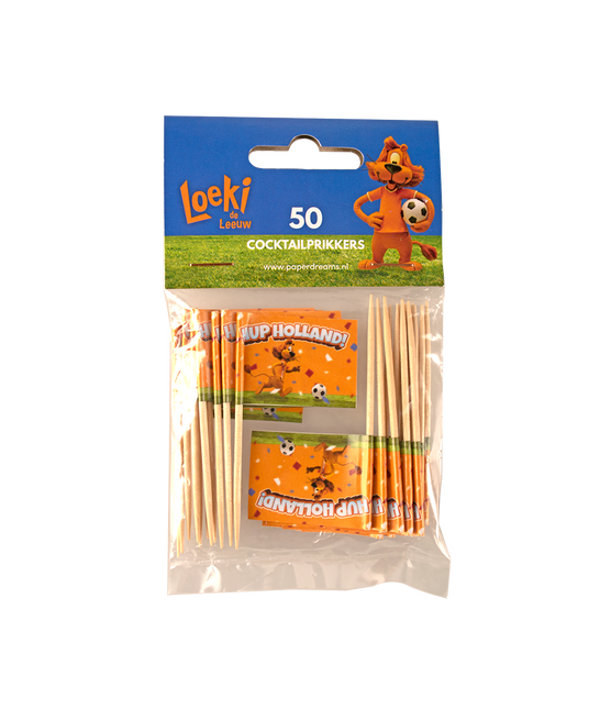 Loeki El León Palillos de cóctel 6,5cm 50uds.