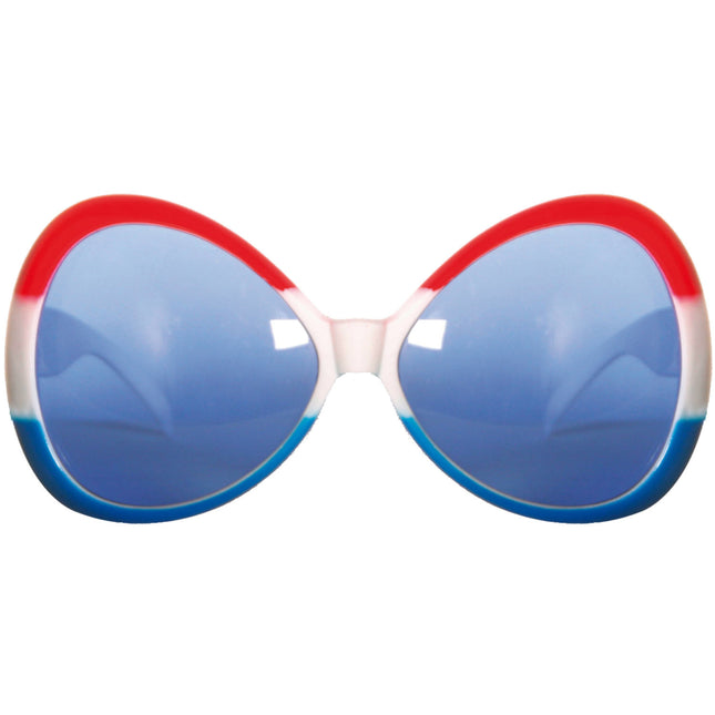 Gafas Rojo Blanco Azul XL