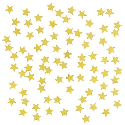 Confeti de mesa Estrella Oro 1cm 600uds