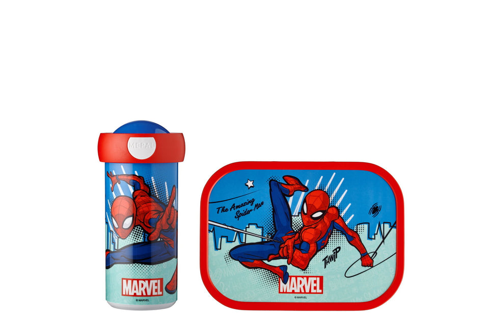 Fiambrera Campus School taza+fiambrera Spiderman