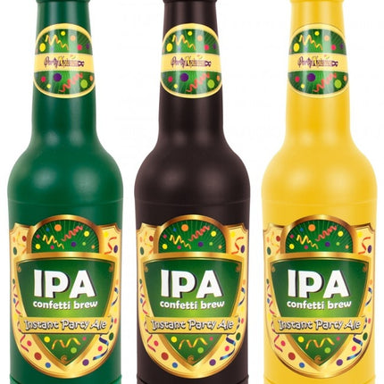 Ipa Botella de Cerveza Tirador de Confeti